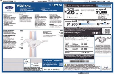 2026 Ford Mustang EcoBoost® Premium Convertible