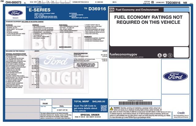 2026 Ford Econoline Cutaway E-350 SRW