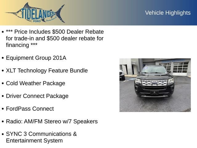 2019 Ford Explorer XLT