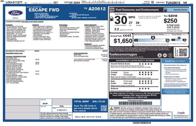 2026 Ford Escape Active®