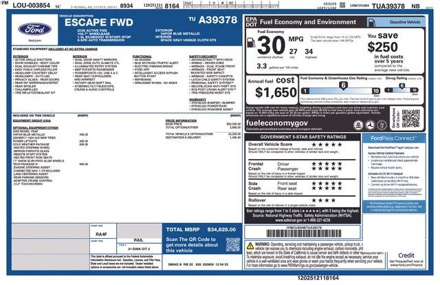 2026 Ford Escape Active®