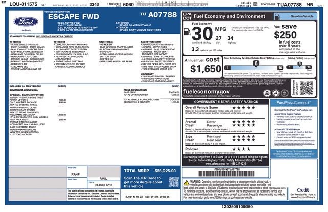 2026 Ford Escape Active®
