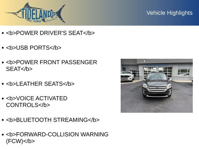 2019 Ford Escape Titanium