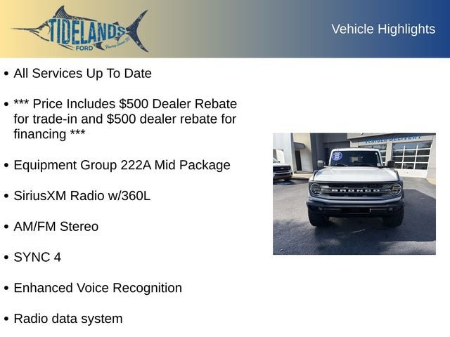 2022 Ford Bronco Big Bend