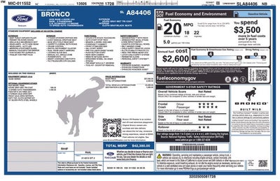 2025 Ford Bronco Base