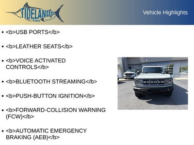2024 Ford Bronco Big Bend