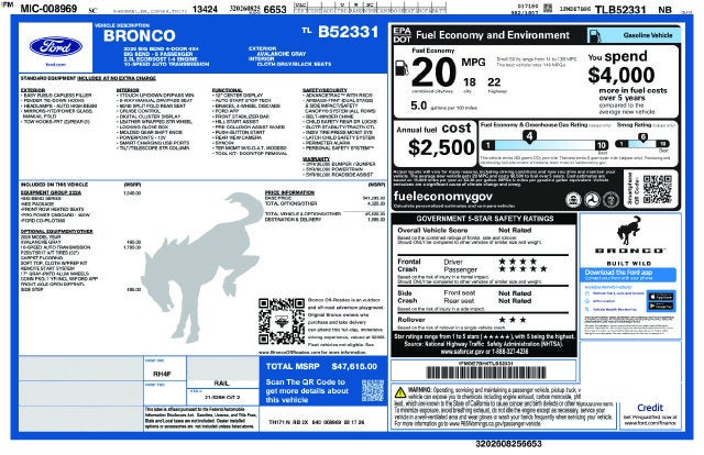2026 Ford Bronco Big Bend®