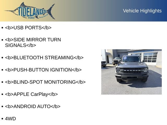 2025 Ford Bronco Big Bend