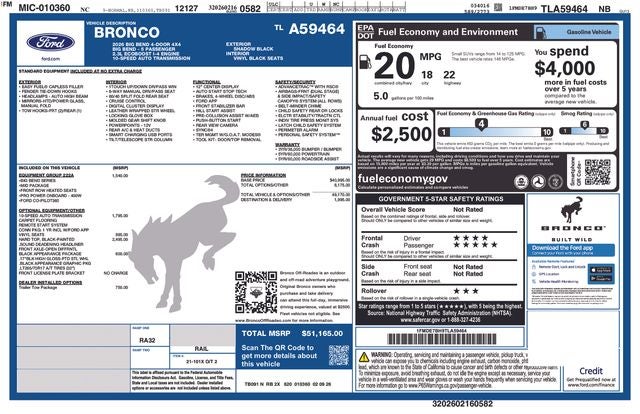 2026 Ford Bronco Big Bend®