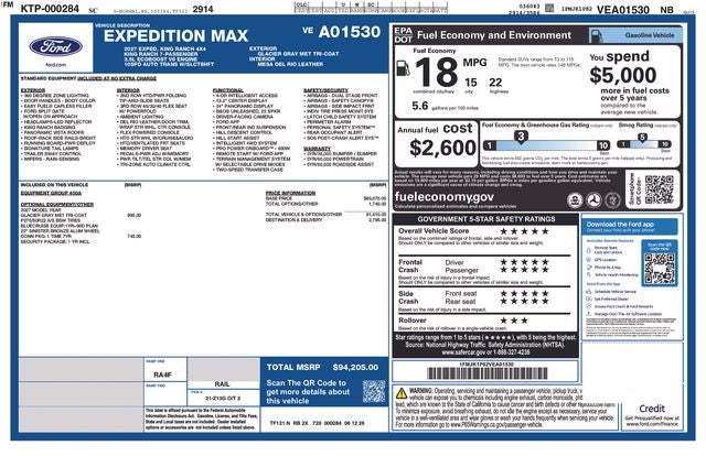 2027 Ford Expedition MAX King Ranch®
