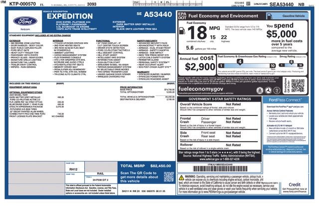 2025 Ford Expedition Platinum®