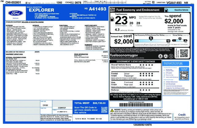 2027 Ford Explorer Platinum™