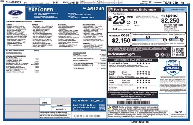 2026 Ford Explorer Platinum™