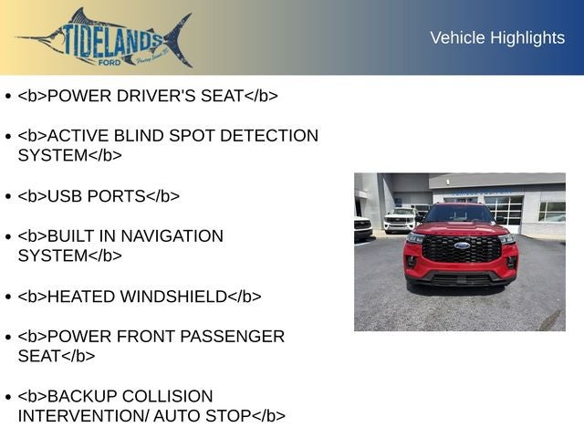2025 Ford Explorer ST-Line