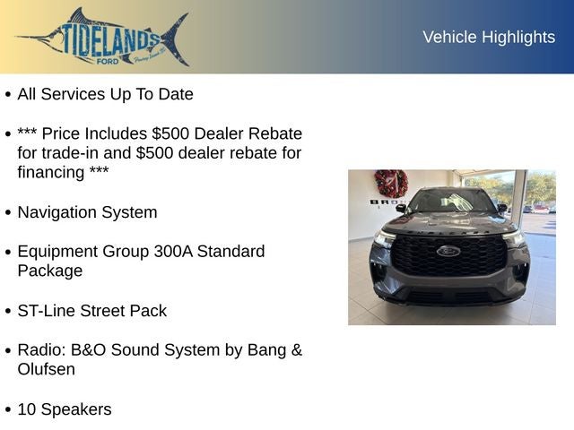 2025 Ford Explorer ST-Line
