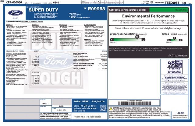 2026 Ford Super Duty F-250® Lariat®