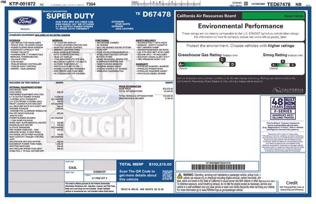 2026 Ford Super Duty F-250® King Ranch®
