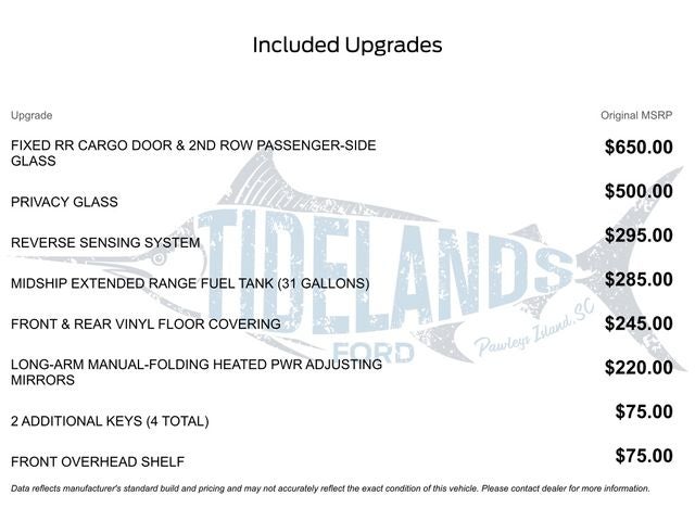 2025 Ford Transit Commercial Cargo Van