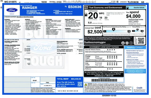 2026 Ford Ranger Lariat®