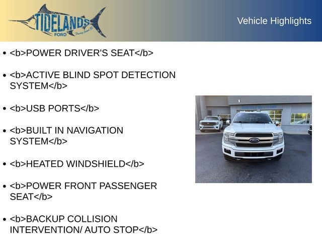 2018 Ford F-150 Platinum