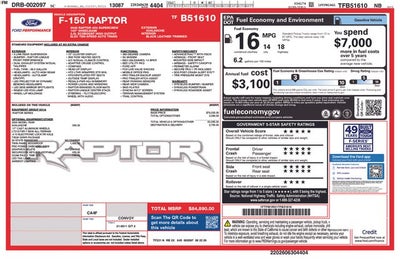 2026 Ford F-150 Raptor®