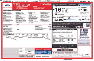 2026 Ford F-150 Raptor®