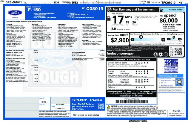 2026 Ford F-150 Tremor®