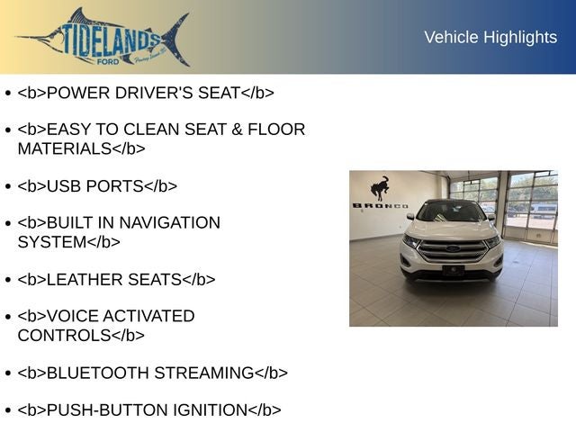 2018 Ford Edge SEL