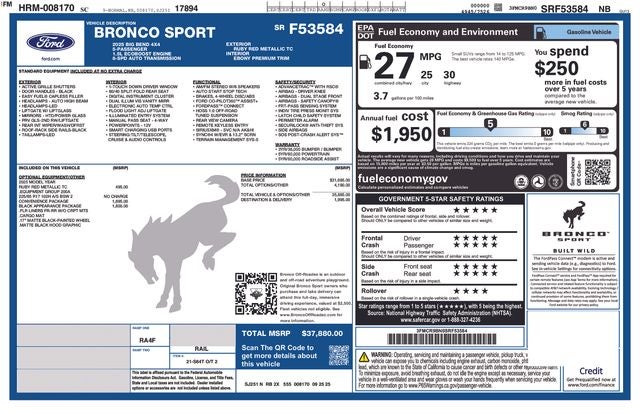 2025 Ford Bronco Sport Big Bend®