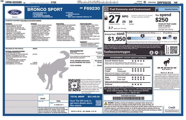 2025 Ford Bronco Sport Big Bend®