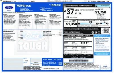 2026 Ford Maverick XL