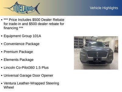 2022 Lincoln Corsair Standard