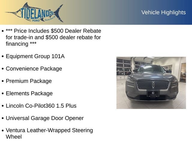 2022 Lincoln Corsair Standard