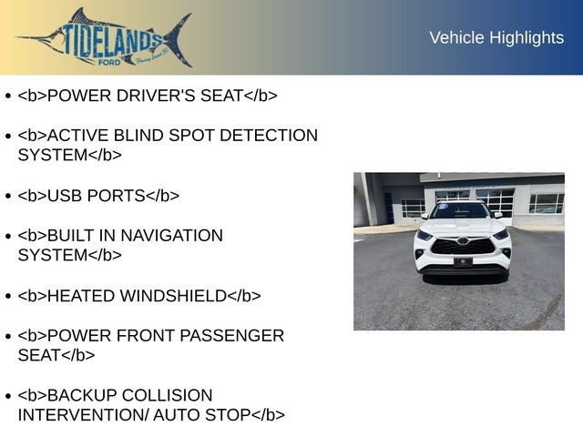 2022 Toyota Highlander XLE