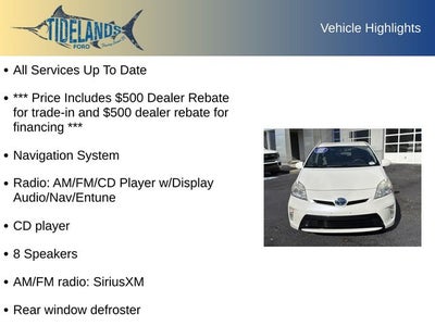 2015 Toyota Prius Four