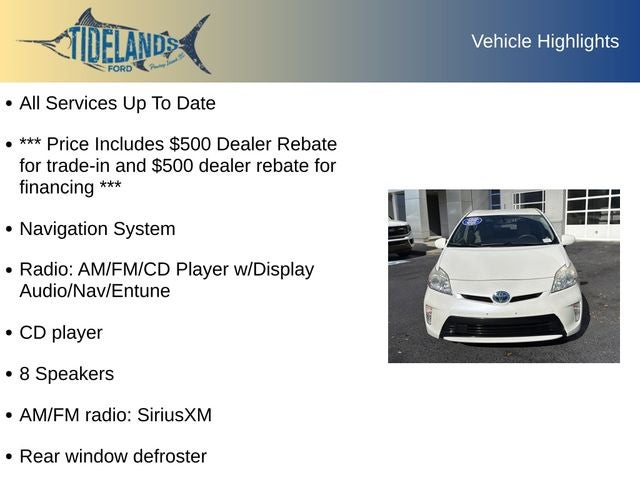 2015 Toyota Prius Four