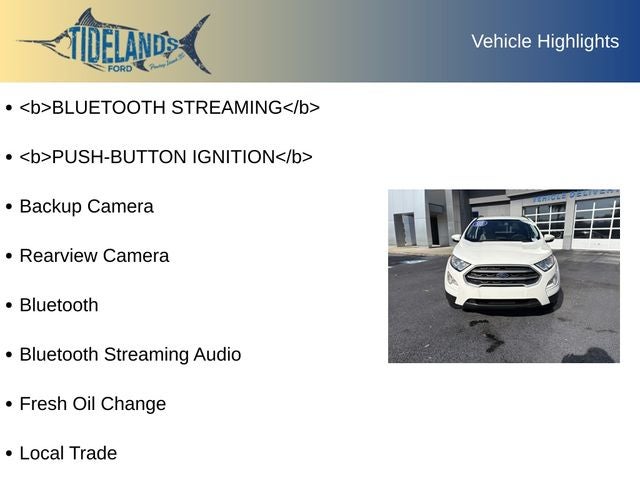 2021 Ford EcoSport SE