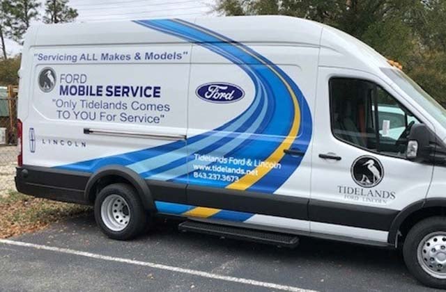 Mobile Service Van at Tidelands Ford in Pawleys Island SC
